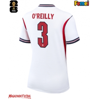 Anglia Nico O'Reilly #3 Echipament de Fotbal Replică Mondial 2026 Femei Acasa
